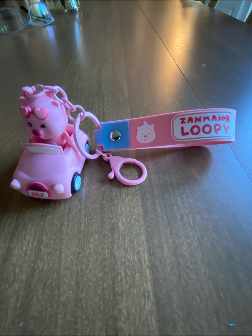 MINISO Zanmang Loopy collection figure keychain